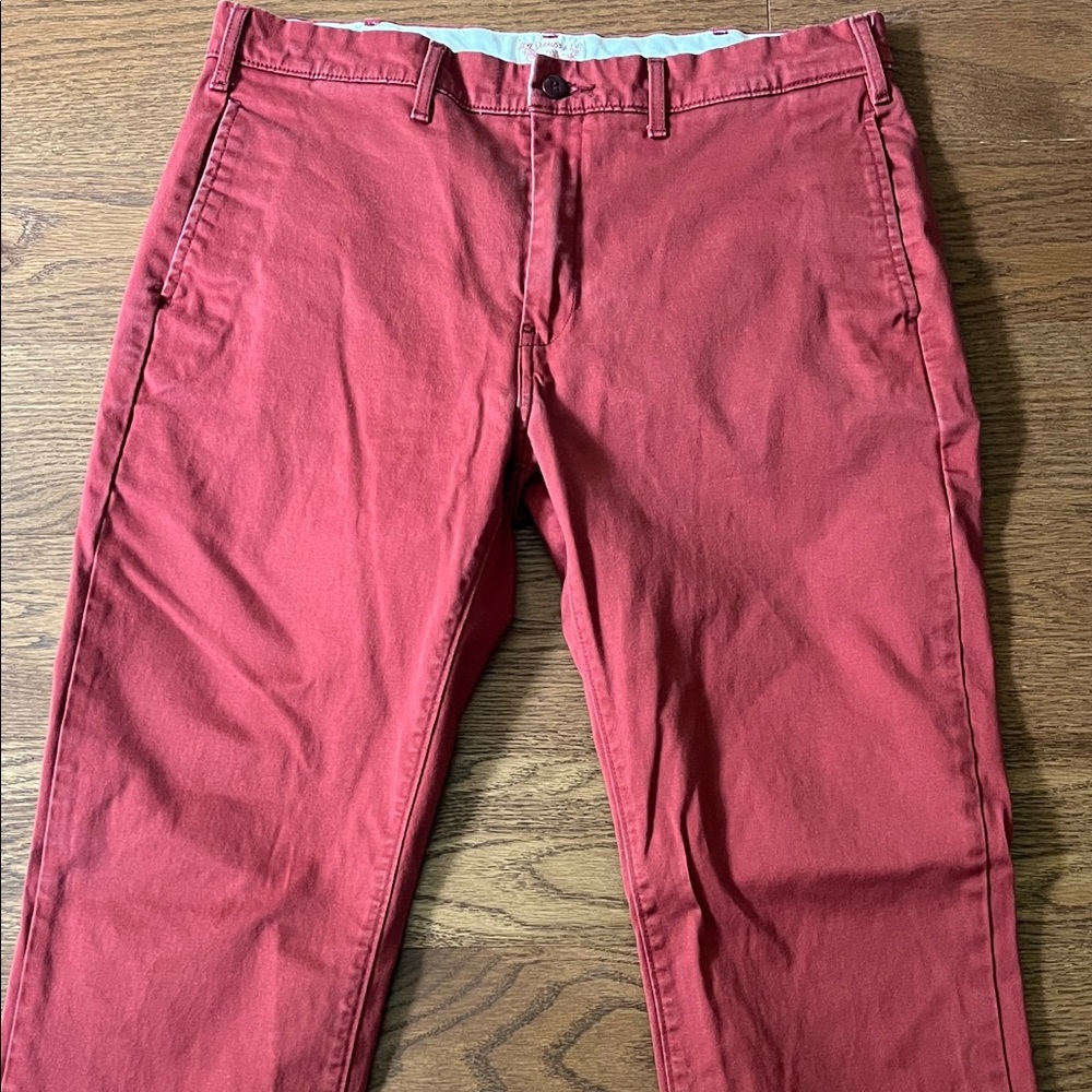 Levi's Men's Red Chinos.